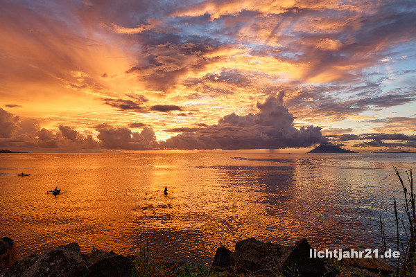 Sunset on Sulawesi